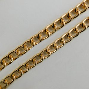 Cadena oro grosor médium x 1m
