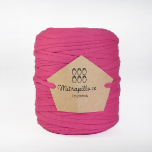Trapillo algodón licrado rosa fucsia