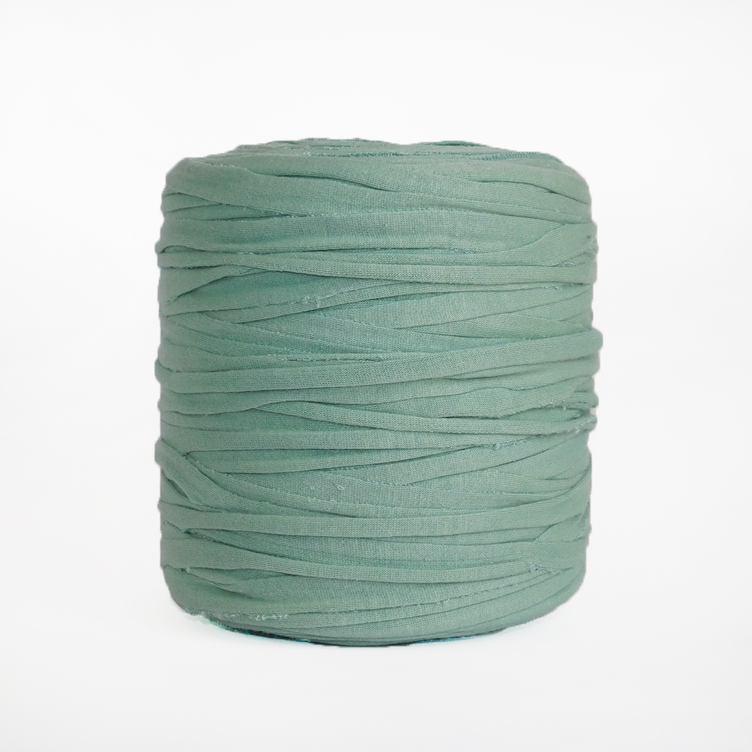 Trapillo burda verde coral - Imagen 2