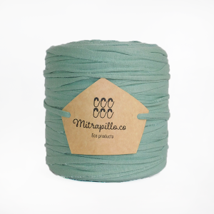 Trapillo burda verde coral