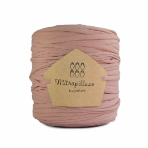 Trapillo algodón licrado palo de rosa