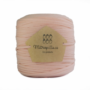 Trapillo algodón extralicrado rosa bebé
