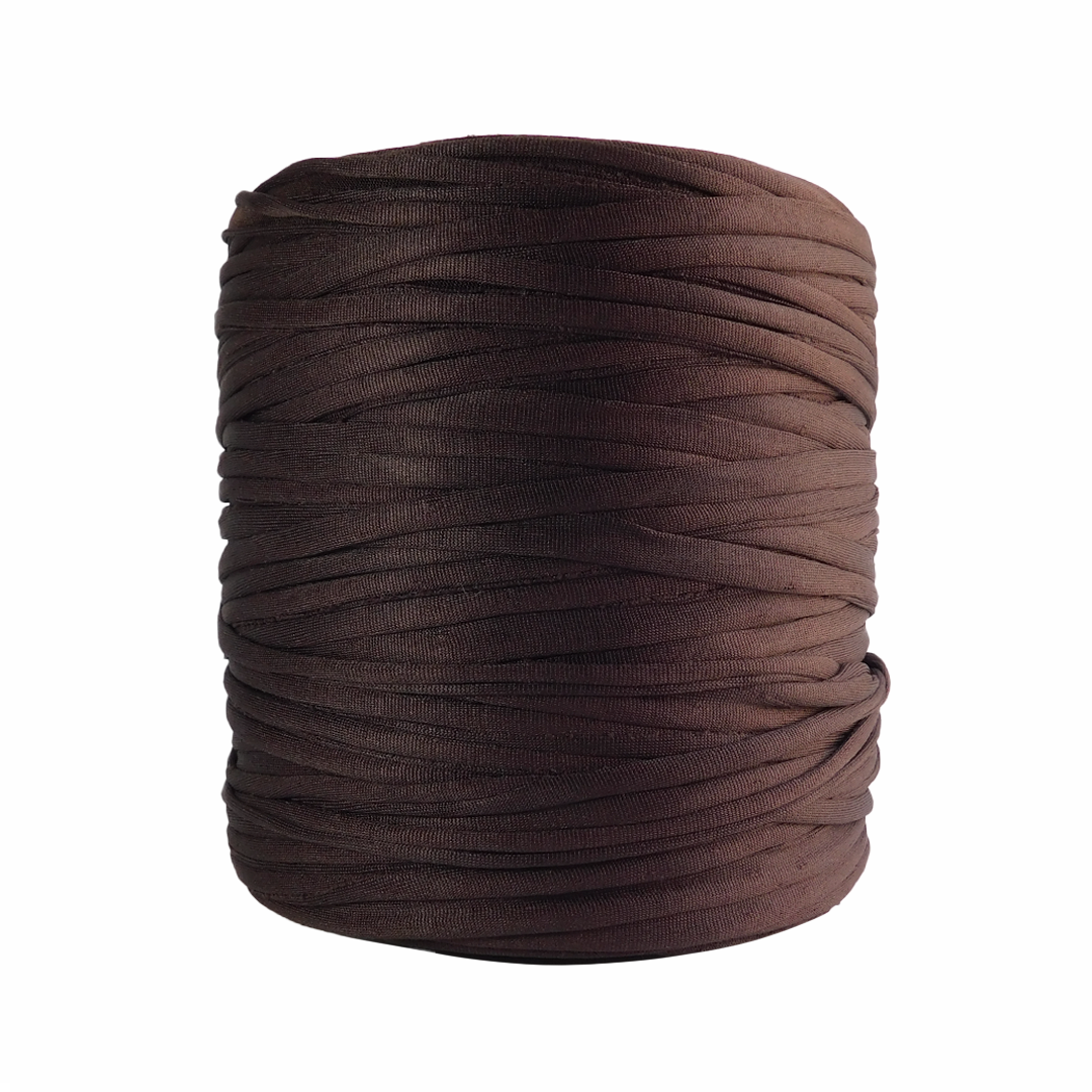 Trapillo pluma café marrón perlado - Imagen 2