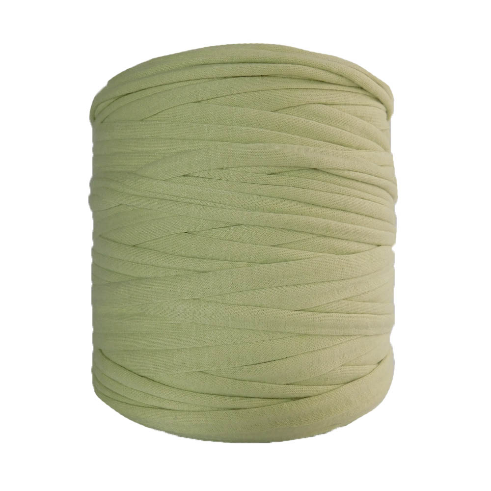 Trapillo algodón licrado verde pistacho - Imagen 2