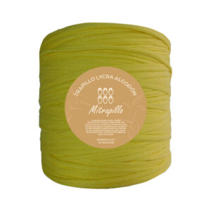 Trapillo algodón extralicrado amarillo azufre