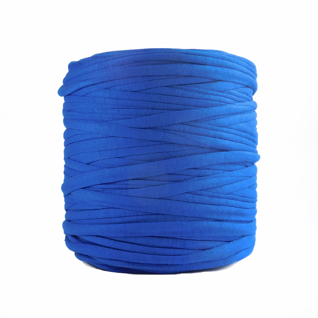 Trapillo algodón licrado azul rey - Imagen 2