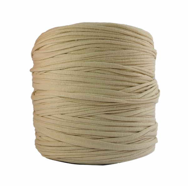 Trapillo algodón licrado beige - Imagen 2