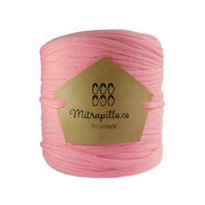 Trapillo algodón licrado rosa medio