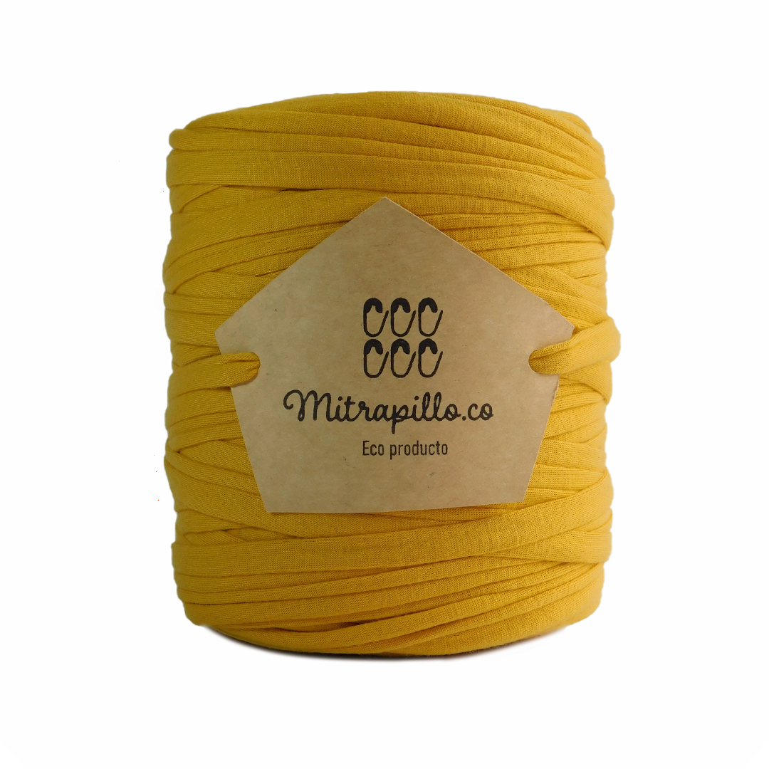 Trapillo algodón amarillo quemado