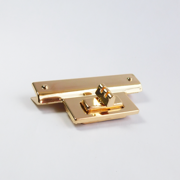 Broche largo 6cm oro
