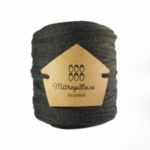 Trapillo algodón licrado gris ratón