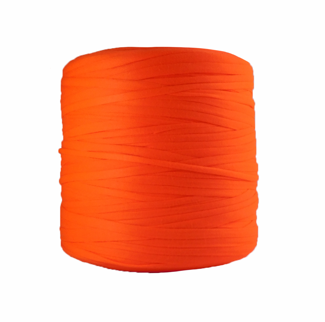 Trapillo pluma mandarina flúor - Imagen 2