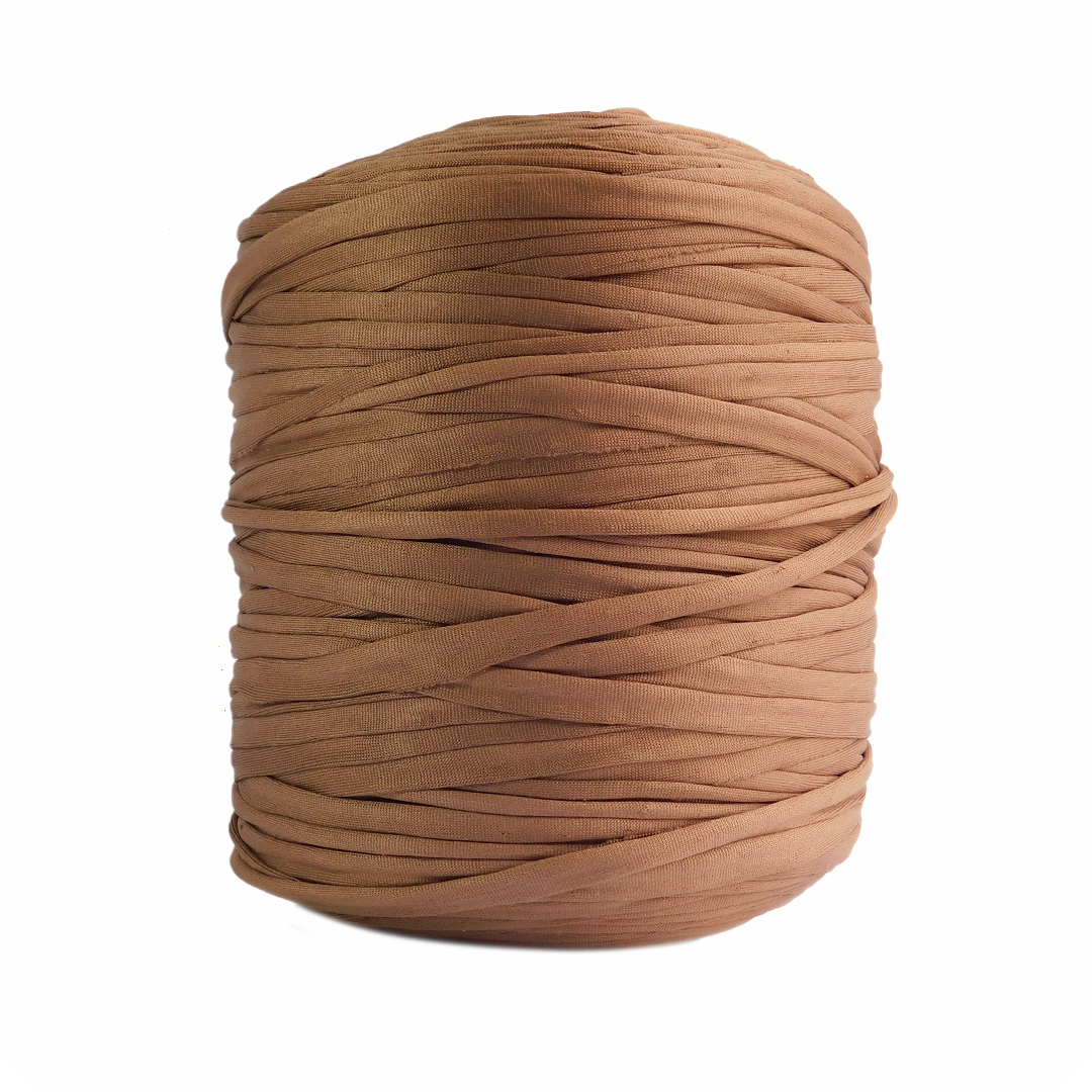 Trapillo pluma mocca perlado - Imagen 2