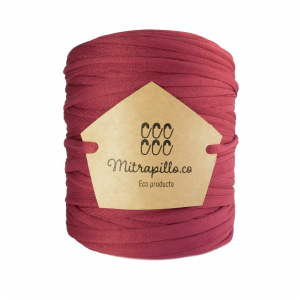 Trapillo pluma Rojo berenjena