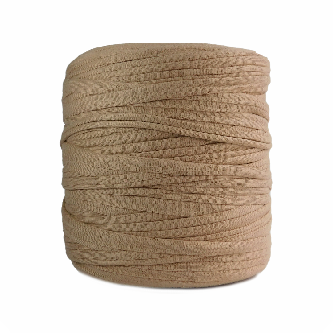 Trapillo algodón licrado capuchino - Imagen 2