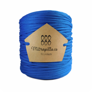 Trapillo pluma azul rey