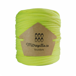 Trapillo algodón extralicrado amarillo fluor