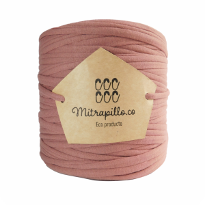 Trapillo algodón licrado rosa vieja 1000gm