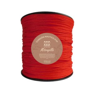 Cordón rojo x 500 m - 2mm