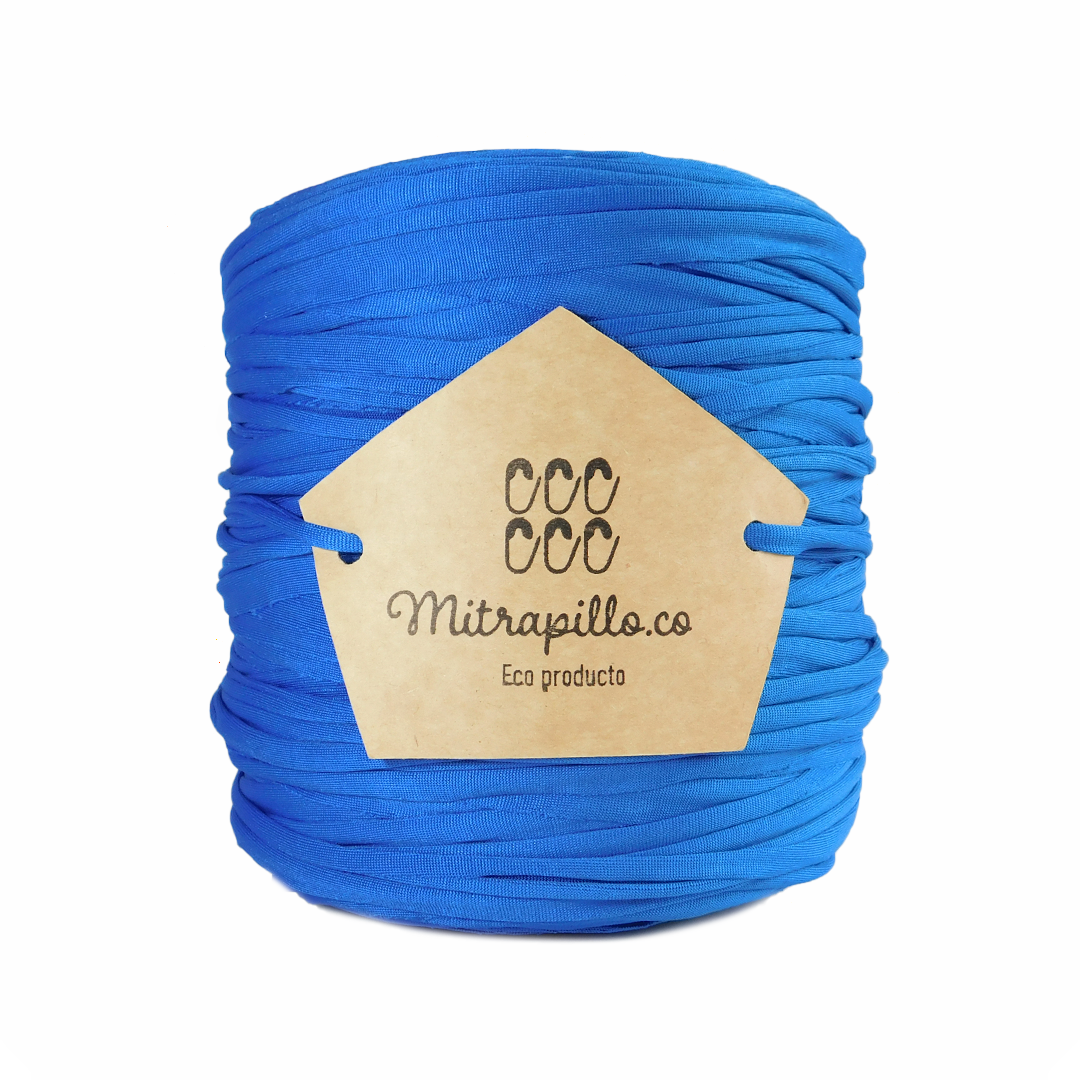 Trapillo pluma azul marino