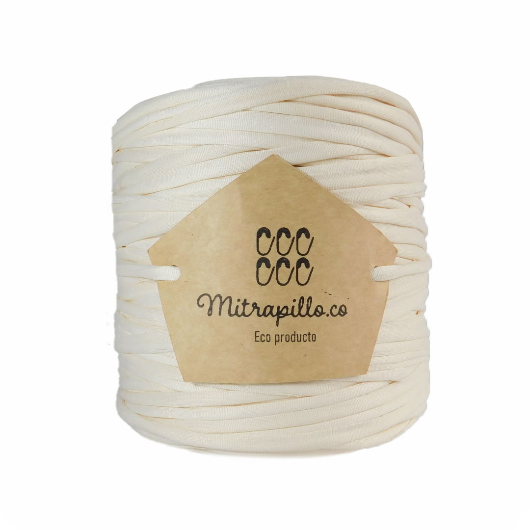 Trapillo pluma blanco habano