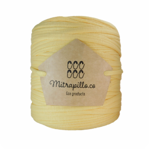 Trapillo algodón extralicrado amarillo pastel