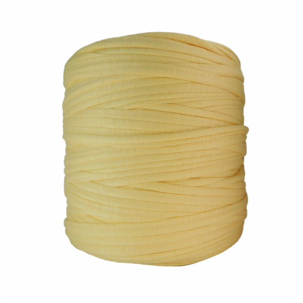 Trapillo algodón extralicrado amarillo pastel - Imagen 2