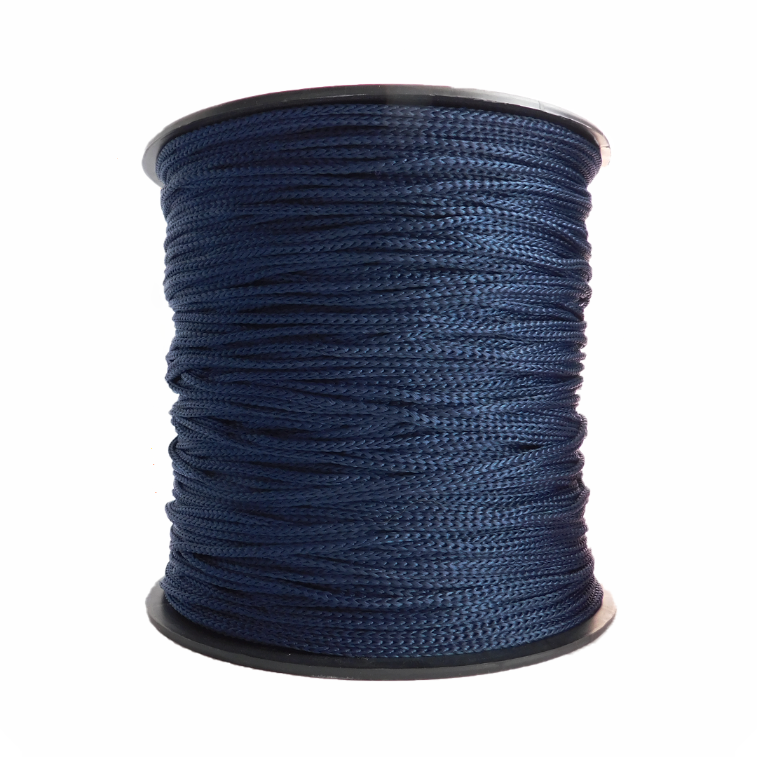 Cordón Pyp azul navy 2mm - Imagen 2