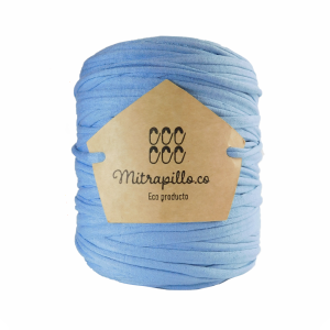 Trapillo algodón azul hortensia #2