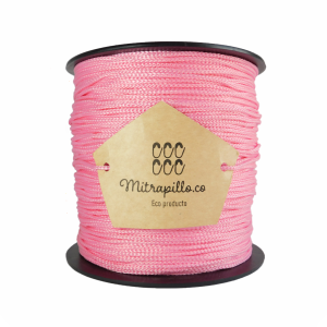 Cordón Pyp rosado x 500 m