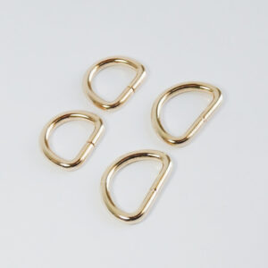 Media Lunas doradas par 2cm y 3cm