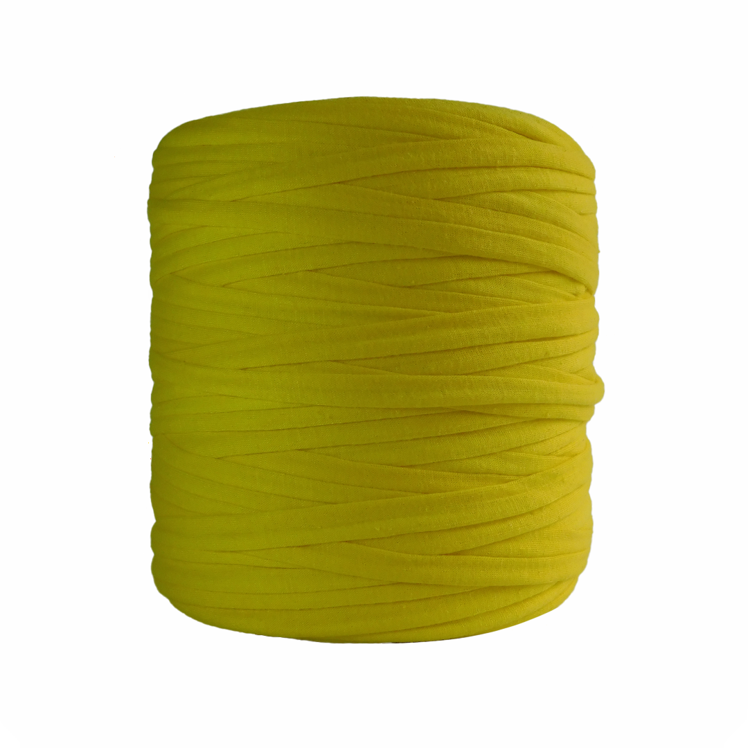 Trapillo algodón extralicrado amarillo azufre - Imagen 2