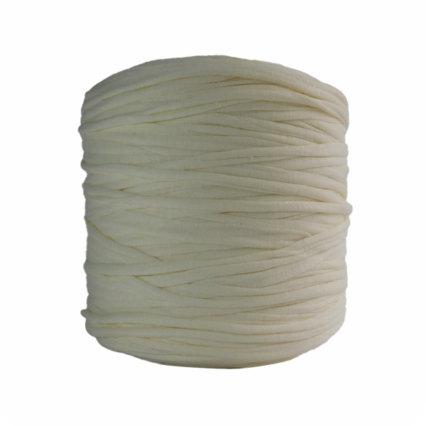 Trapillo algodón extralicrado marfil crema - Imagen 2