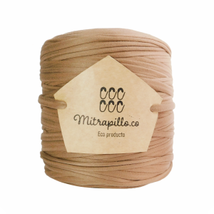 Trapillo pluma café avellana