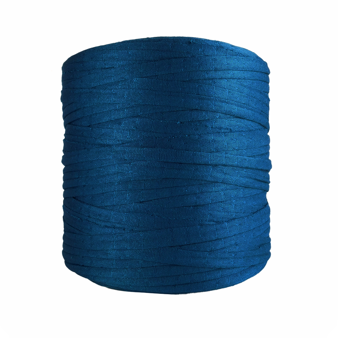 Trapillo pluma Azul verdoso textura - Imagen 2