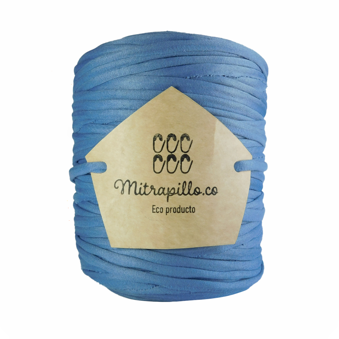 Trapillo pluma Gris Azulado