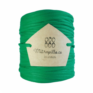 Trapillo pluma Verde navidad mate