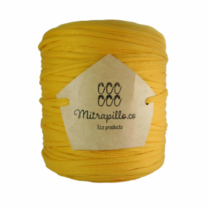 Trapillo pluma amarillo mango mate
