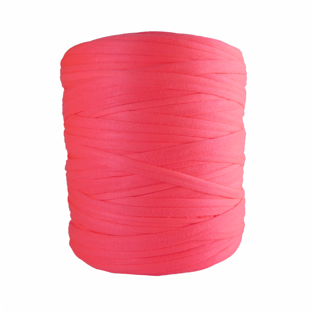 Trapillo pluma rosado neón mate - Imagen 2