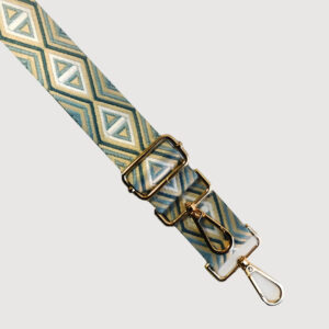 Reata rombos azul - gris