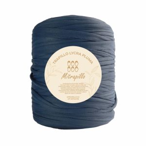 Trapillo pluma gris azulado oscuro