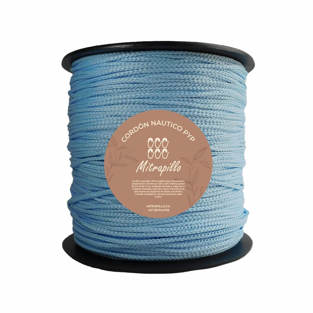 Carreta pyp azul cielo x 500 m