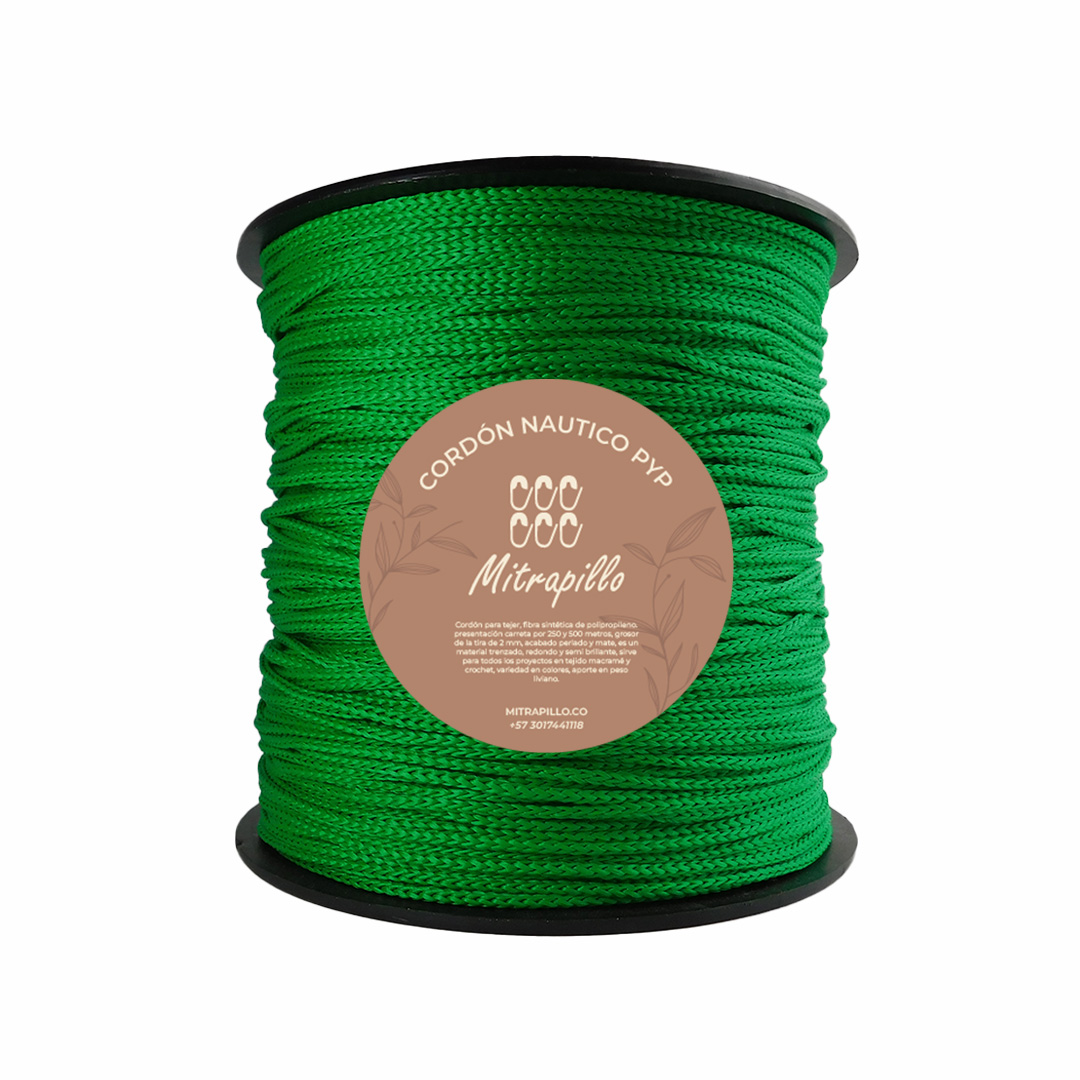 Carreta pyp verde navidad x 500 m