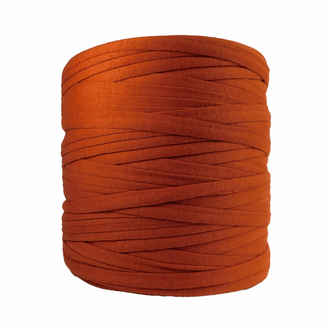 Trapillo algodón terracota ladrilló - Imagen 2