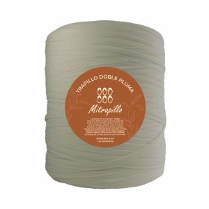 Trapillo doble pluma blanco marfil