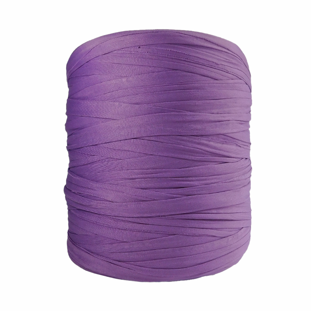 Trapillo doble pluma morado lavanda - Imagen 2