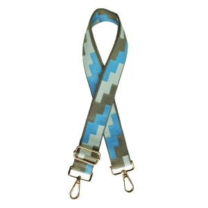 Reata azul camel escala 4cm