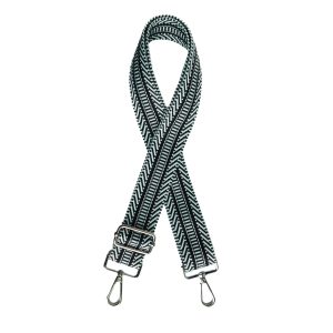 Reata negro new rayas 4cm