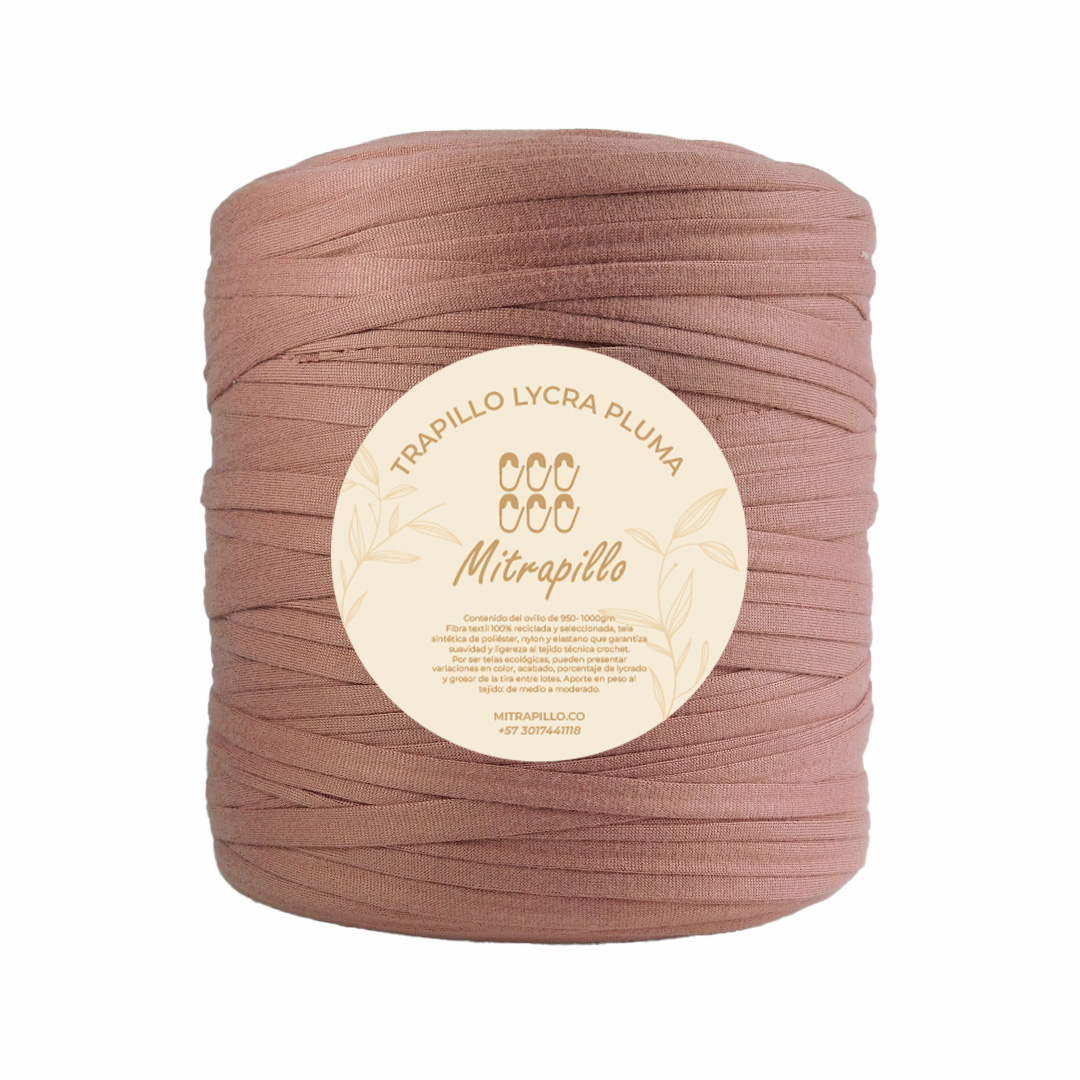 Trapillo pluma rosa vieja2 1000gm