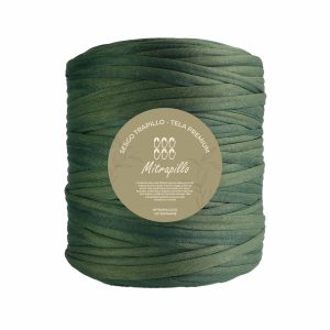 Trapillo pluma verde militar doble tono 1000gm
